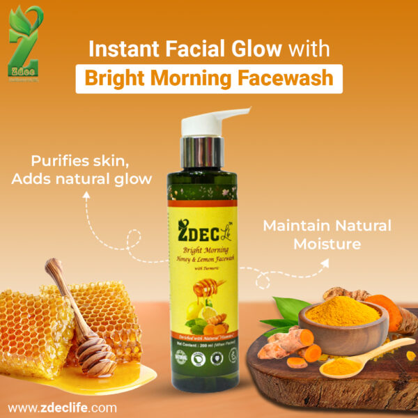 Zdeclife Bright Morning Facewash - Image 4