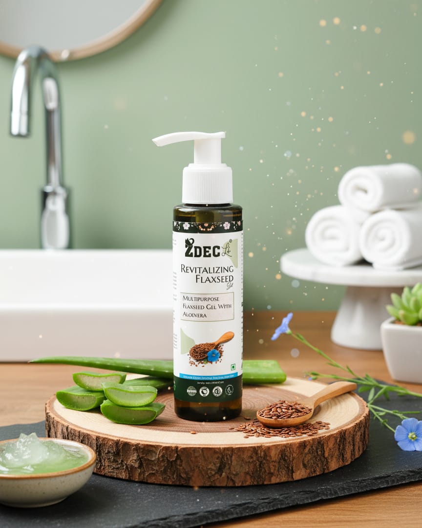 Zdeclife Revitalizing Flaxseed Gel