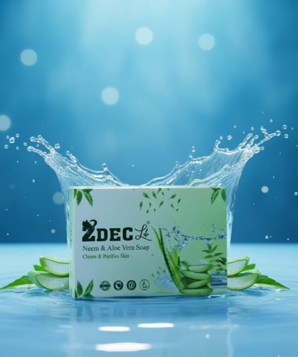 Zdeclife Neem & Aloe Vera Soap
